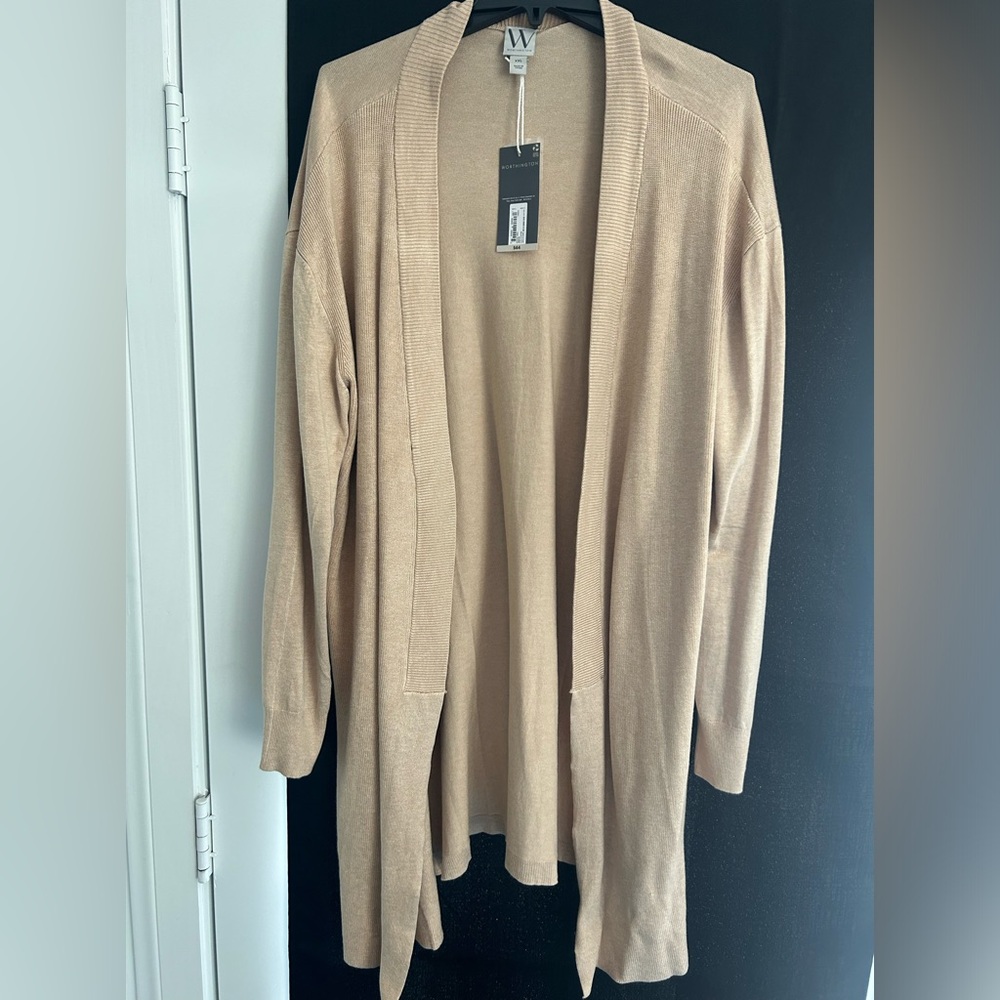 Women’s long sweater, beige, xxl, nwt